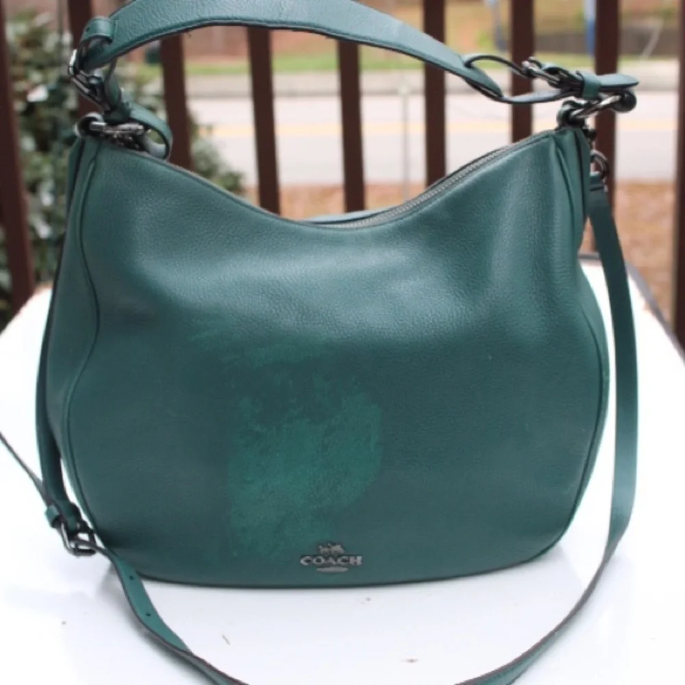 Coach Jasper tassel hobo bag